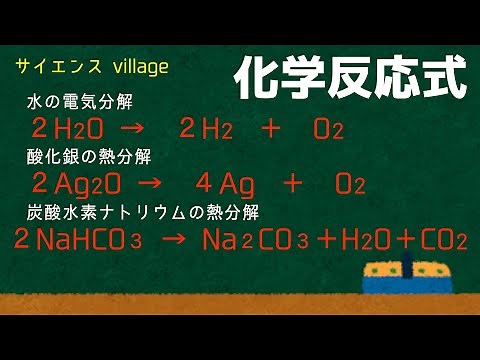 中学２年 理科『化学反応式』【現役教師による授業動画】