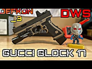 [Glock 17] Gucci Glock. Dynamic Weapons Solutions / Defkon3 Stippling.