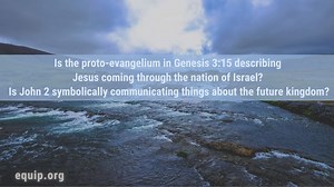 Hank Hanegraaff, the host of the Bible Answer Man broadcast, talks with Dean who wonders about Genesis 3: 15 and John 2. What is the connection between the proto-evangelium in Genesis 3:15 and Christ coming from Israel? What is the meaning behind the symbol of water turned to wine in John 2? ✅ For more questions answered by Hank, get his book "The Complete Bible Answer Book" on Amazon. https://amzn.to/36bfbPS. 🔴 Subscribe to our channel: https://www.youtube.com/user/CRInstitute?sub_confirmation