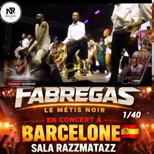 🇪🇸 Fabregas Le Métis Noir Faiseur des Stars ET TOUTE L'ÉQUIPE LM Villa Nova AU GRAND COMPLET EN CONCERT À RAZZMATAZZ BARCELONE 💙❤️🇪🇸 BOM DIA UNIVERSITY OF THE‼️ WORLDhttps://www.musikaze.net/web/?menu=36&pagina=&siteID=fabregaslemetisnoir #Barcelone #Barcelona #espa #fabregas_le_metis_noir #VillaNova #RABILSON