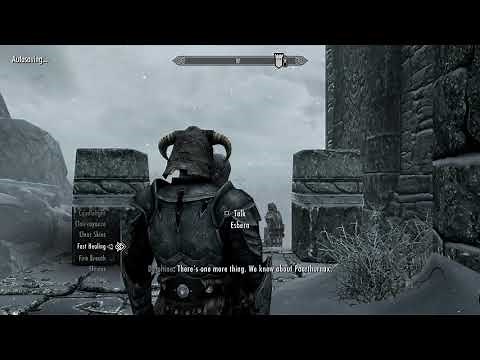 Skyrim: How To avoid killing Paarthurnax