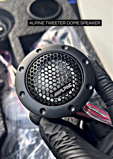 Upgrade Your Car Sound with Alpine Tweeter Dome Speakers