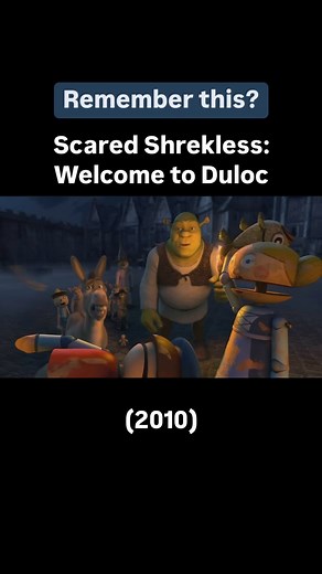 Childhood Nostalgia  on Instagram: "Scared Shrekless: Welcome to Duloc {Creepy Version} (2010) Aired/Released on: NBC, BBC One, DVD & more  Requested by: @rakibuddin_11  The spooky version for spooky season!  #Childhood #Nostalgia #ChildhoodMemories #ChildhoodNostalgia #KidsTV #ChildhoodMovie #Movie #MovieClips #ScaredShrekless #WelcometoDuloc #Shrek #2010 #2010s #2000skids #Throwback #SpookySeason #Reels #childhoodncstalgiahalloween"