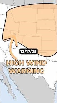 Extermely High Wind for the West, Rockies, Plains