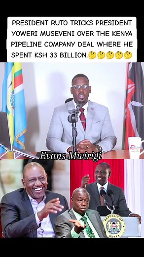 Ruto's KSh 33 Billion Pipeline Deal with Museveni