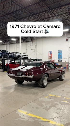 1971 Chevrolet Camaro Cold Start