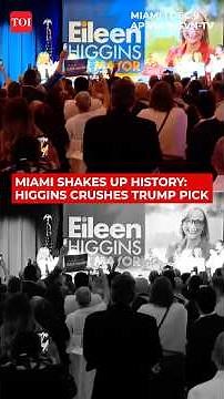 Dems Conquer Miami: Eileen Higgins Defeats Trump Ally, Becomes City's First Woman Mayor
