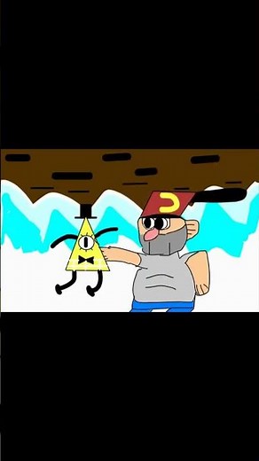 Bill Cipher's Death Reanimated #animation #gravityfalls #billcipher
