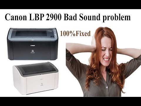 canon LBP2900 printer make loud sound while printing || 100% solved lbp 2900 noise problem||