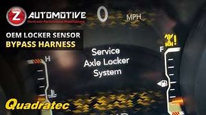 Z Automotive OEM Locker Sensor Bypass Harness for Jeep Wrangler & Gladiator Rubicon