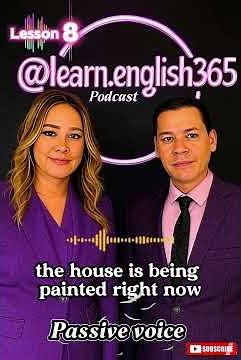 English Podcast: Passive Voice | Lesson 8 | #englishconversation #englishgrammar