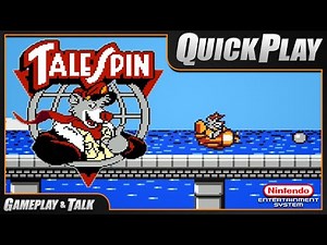 TaleSpin (NES) | Gameplay and Talk Quick Play #61 - Full Playthrough