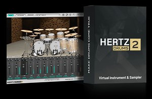Hertz Drums Software by Hertz Instruments - Drums Plugin VST3 Audio Unit AAX