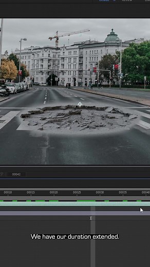 Extend Clip Duration with Freeze Frame in After Effects