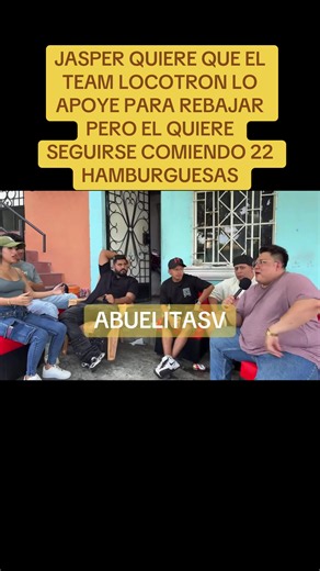 Jasper quiere rebajar pero sigue comiendo 22 hamburguesas
