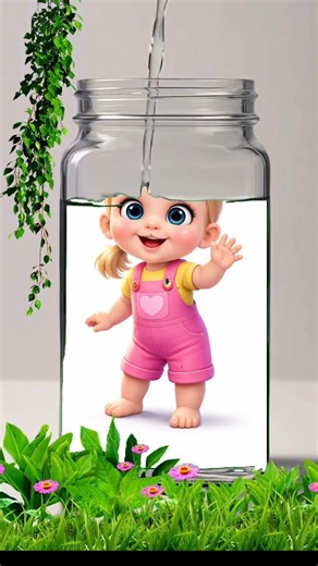 happy girl #babyjoy #cartoon