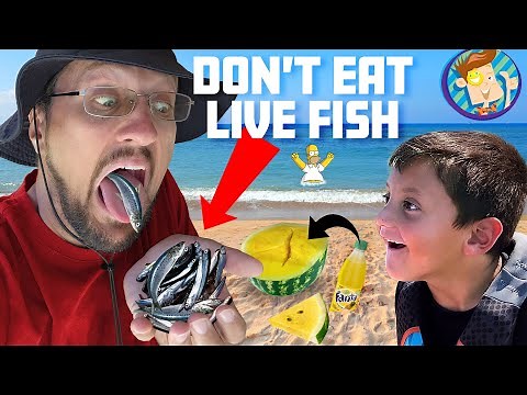 Pray for the Fish + Fanta Watermelon Hack? + Simpsons Real Life Store (FV Family Vlog)