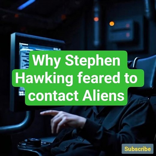 Terrifying Warning About Aliens by Stephen Hawking's