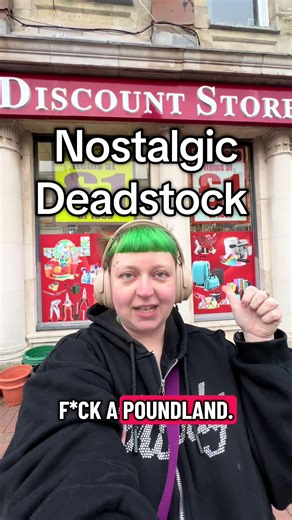 Who needs a pound store when you go to your local independent dead stock store and find some serious nostalgic finds! Come shop with me! #comeshopwithme #nostalgia #y2k #deadstock