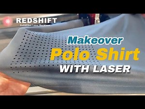 [DIY] Polo Shirt Makeover: Laser Perforation for Airy Designs