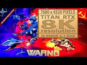 WARNO gameplay in 8K resolution | 7680 x 4320 pixels | Titan RTX | Warno 8K | WARNO RTS 8K | 9900K