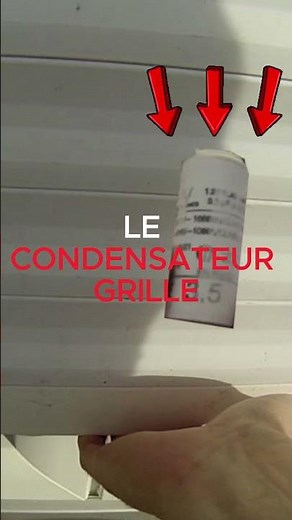 👉 Volet roulant bloqué : le condensateur est souvent mort.