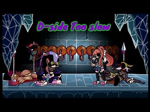 (UPDATED) FNF D-side Too Slow || but it's Mighty.zip and Monika Sing it