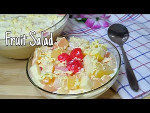 Fruit Salad / How to make Fruit Salad / Pinoy Style / Quick and Easy