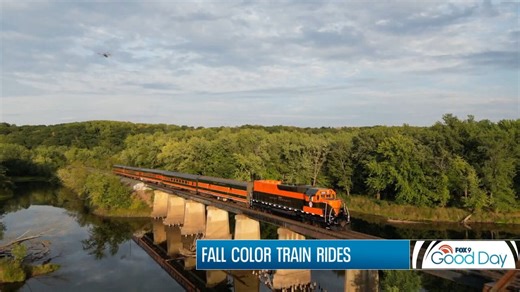 Fall is a beautiful time to take in the scenery of a train ride. Discover unforgettable train experiences from Osceola, WI, with the Minnesota Transportation Museum. Learn more at: https://trainride.org/ | FOX 9 Good Day