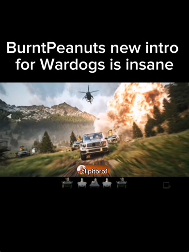 TheBurntPeanuts new intro for Wardogs is insane😳 #theburntpeanutclips #burntpeanut #wardogs #gaming #peanut @theburntpeanut