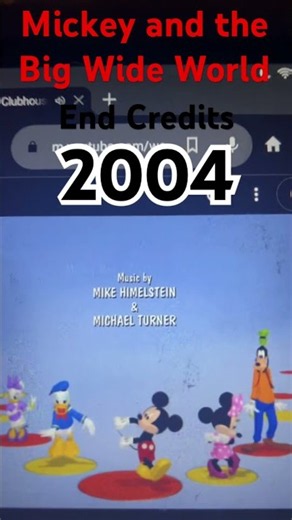 Mickey and the Big Wide World End Credits (Disney Channel)
