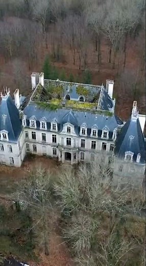 Abandoned French Château Lost to Nature