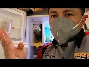 Samsung RF263BEAESR refrigerator does not produce ice