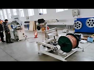PF-S80 wire spool payoff machine automatic cable dereeler
