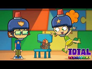 Izzy and Harold Investigate The Chili Dog Alien | Kids Cartoon | Total Dramarama