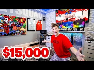 I gave my friend $15,000 to make the Ultimate Gaming Setup *SURPRISE*