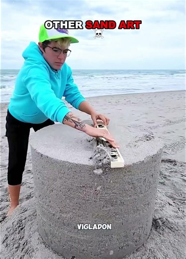 Other Sand Art vs This One 😳🏖️
