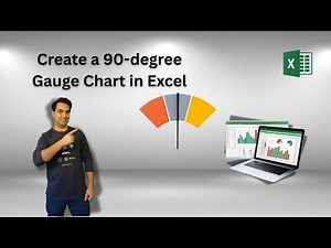 How to Create a 90-degree Gauge Chart in Excel
