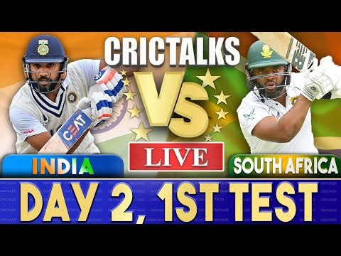 Live: IND Vs SA, 1st Test Day 2 | Live Scores & Commentary | India Vs South Africa | Session 2