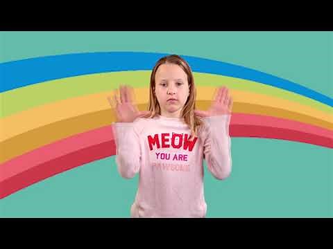 Blocks in Sign Language, ASL Dictionary for kids