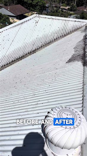 You won’t believe this before and after #fyp #viral #pressurewashing #satisfying