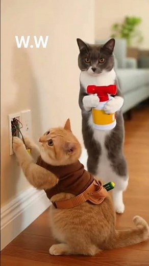 Funny Cat Moment in 10 Seconds! 😹 #funny #cat