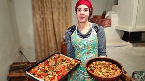 4.5K views · 112 reactions | A mountain woman cooking cooking tasty homemade meat food recipe. | Family Food | Facebook
