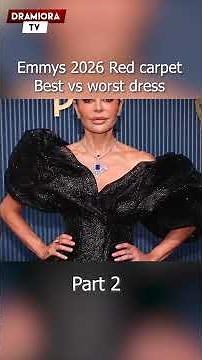 2026 Emmys Red Carpet Best vs worst Dress | Full Recap | Part 2