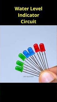 Water Level Indicator Project | Electronic Project #shorts #experiment #electronic