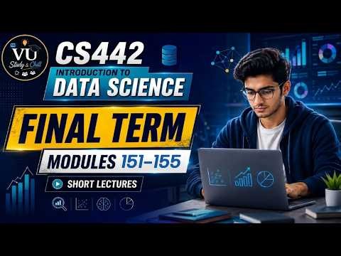 CS442 Short Lecture 151 to 155 | Louvain Method & Modularity Clustering | VU Final Term Prep