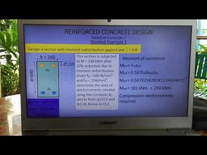 16A. Worked Example On Moment Redistribution 1/3