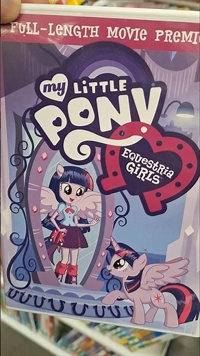 My Little Pony MLP DVD movie Collectible item #goldhunter137