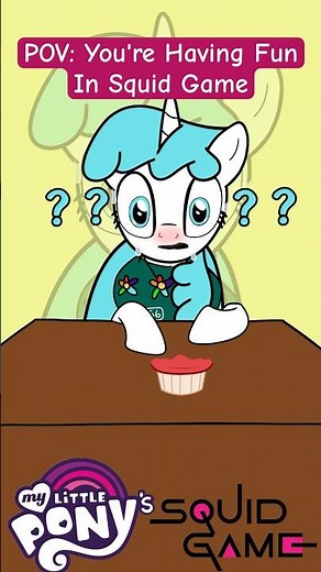 MLP You're Having Fun In Squid Game #2danimation #mlp #sigmaboy #squidgame