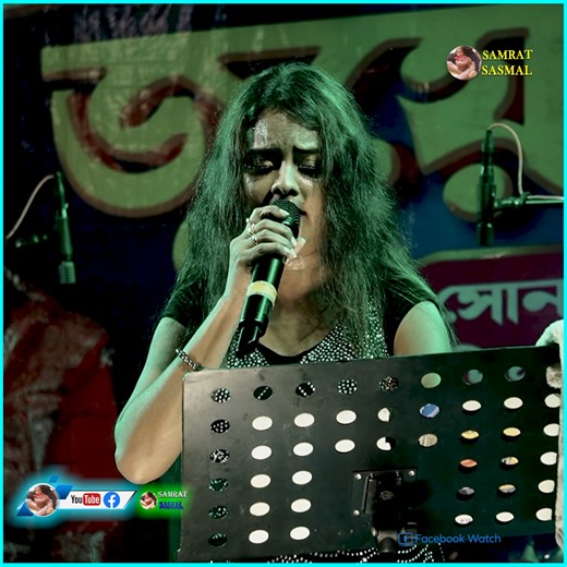 4.6K views · 36 reactions | Hum Pyar Karne Wale Duniya Se Nahin Darne Wale - 90s Hindi Song - Cover By - Jhumur Jaiswal - New Live On Stage Program | Samrat sasmal | Facebook